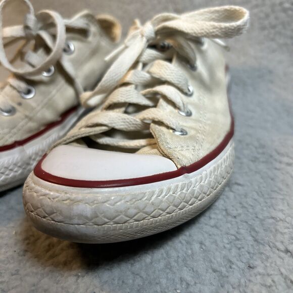 Converse Chuck Taylor All Star White Low Top Canvas 3J236 Youth 3 W 5 - Picture 6 of 16